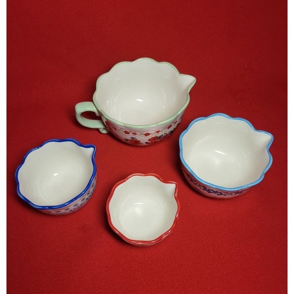 Pioneer Woman Nesting Measuring Bowls Set 2017 - Picture 3 of 10